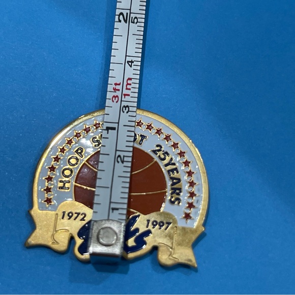 1997 Elks Hoop Shoot 25th Year Tournament 1972-1997 Lapel Pin. - Picture 4 of 6